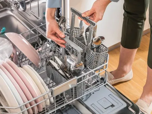 UltraClean cutlery basket