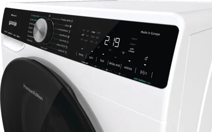 Freestanding washing machine10