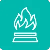 Italian gas burners Icon