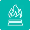 Italian gas burners Icon